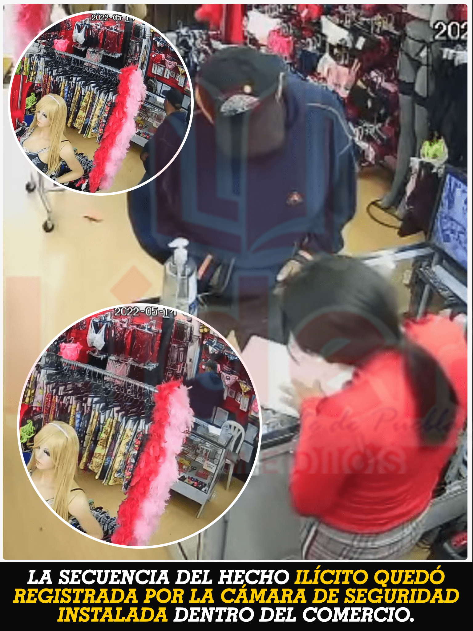 Hombre intenta robar celular pero fracasa al pedir auxilio la joven victima en Huauchinango.