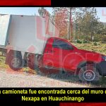 En Huauchinango la policía aseguró una camioneta robada