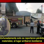 Se registra incendio al interior de La Fayuca, en Tulancingo