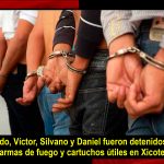 Sentencian a cuatro por portación de arma de fuego; fueron detenidos cerca del batallón en Xicotepec