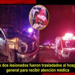 Camioneta choca contra árbol en la Zacatlán-Ahuazotepec; dos personas resultan lesionadas