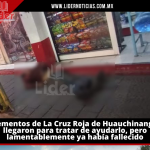 Muere Hombre en el Centro de Huauchinango tras Crisis Hepática