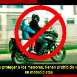 Menores de 12 años no podrán viajar en motocicletas; diputados aprueban ley